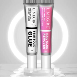 10ML Semi Solid Glue and Nail Glue Remover Set