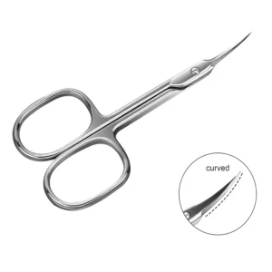 Cuticle Scissors, Stainless Steel, Hypoallergenic